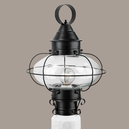 Norwell Cottage Onion Medium Post Light 1321-BL-CL